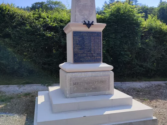 Restauration du monument aux morts