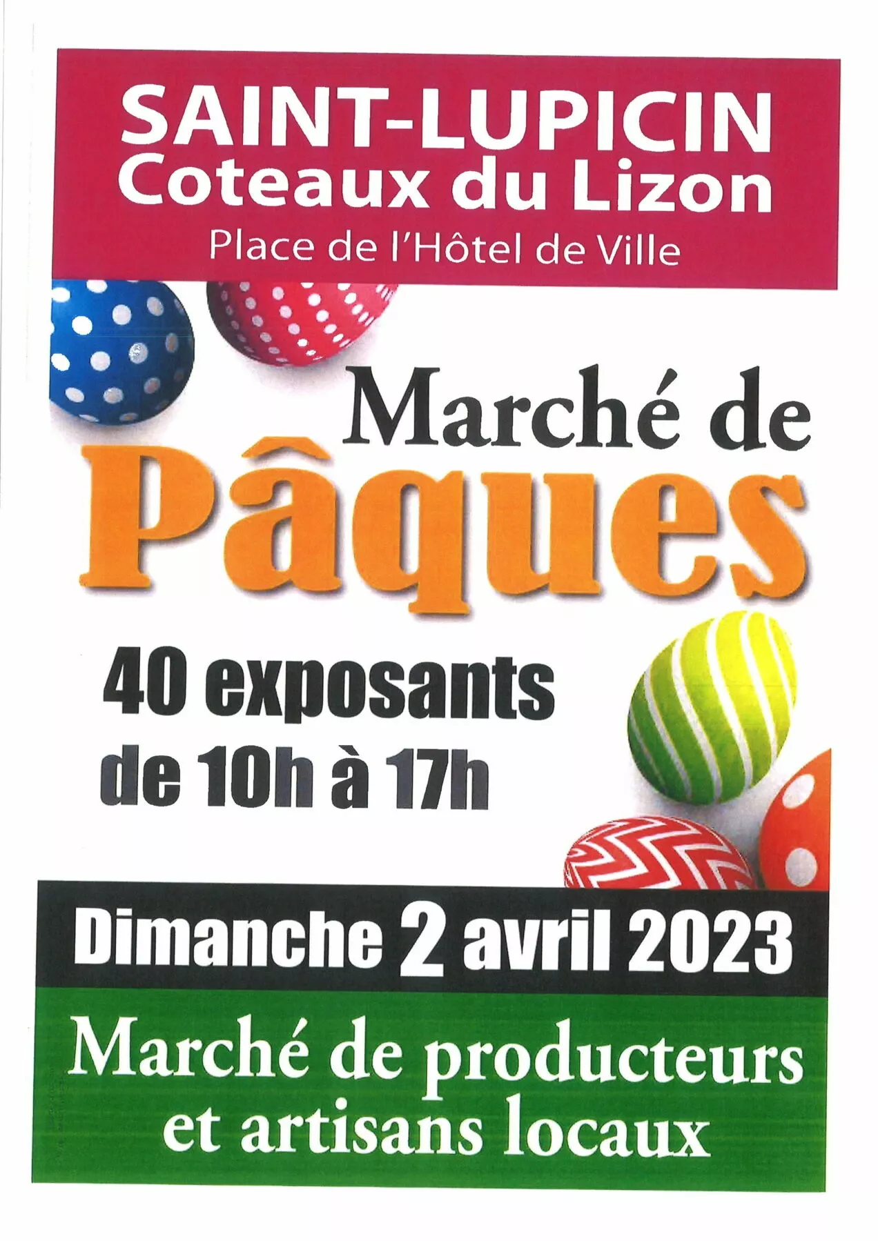 Marché de Pâques