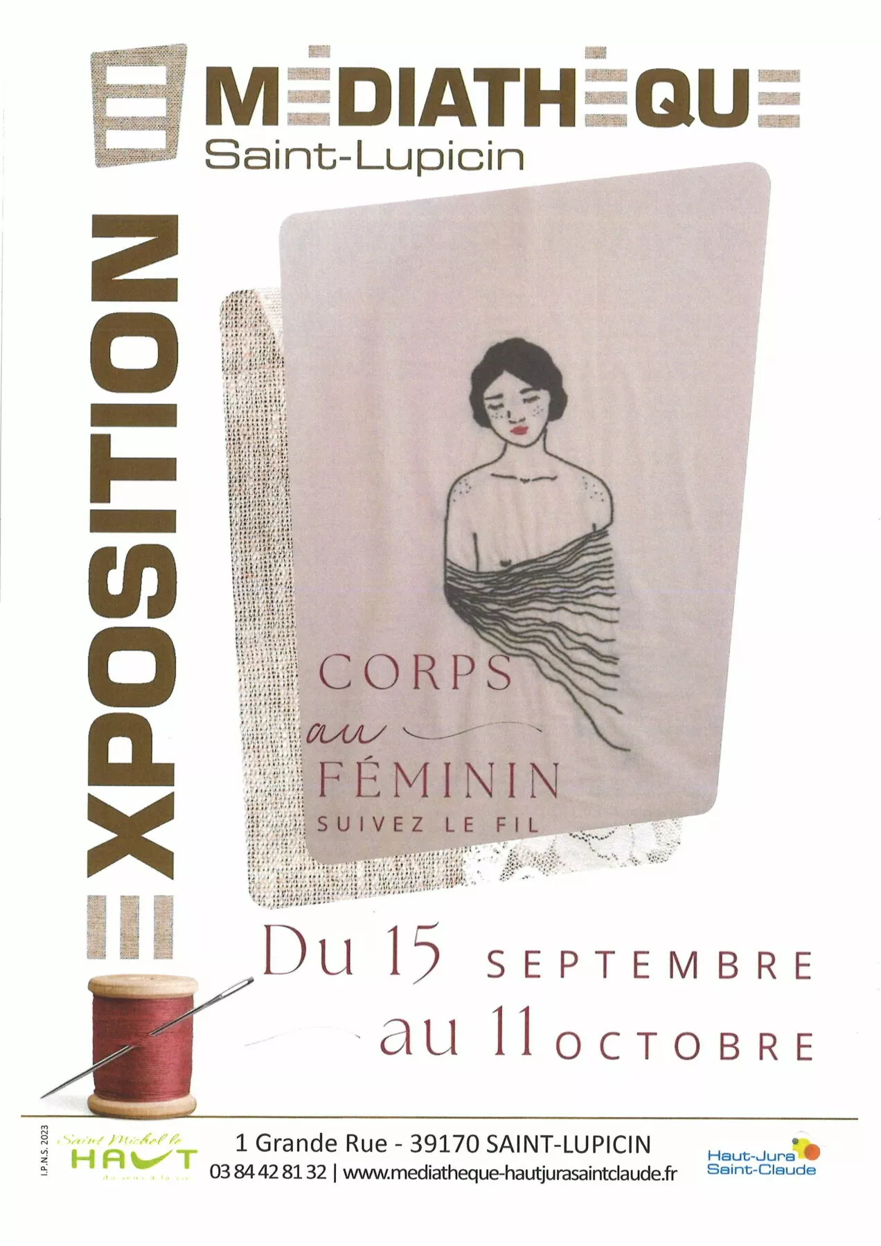 Médiathèque - Expo - Corps au Féminin