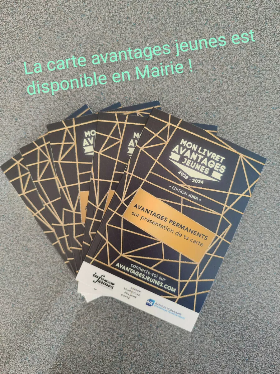 Cartes avantages jeunes