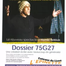 Nouveau spectacle - Salle de l'Epinette