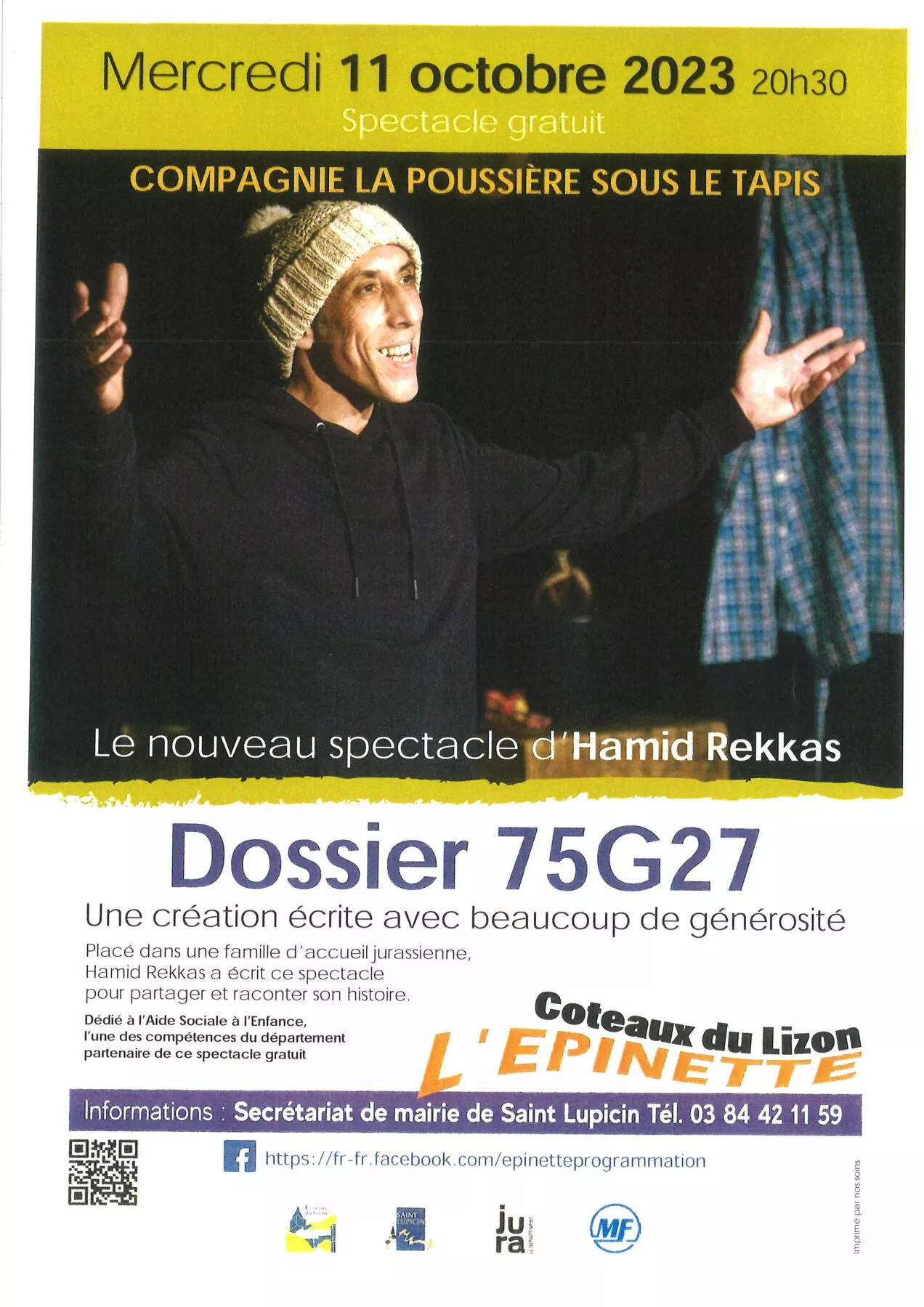 Nouveau spectacle - Salle de l'Epinette