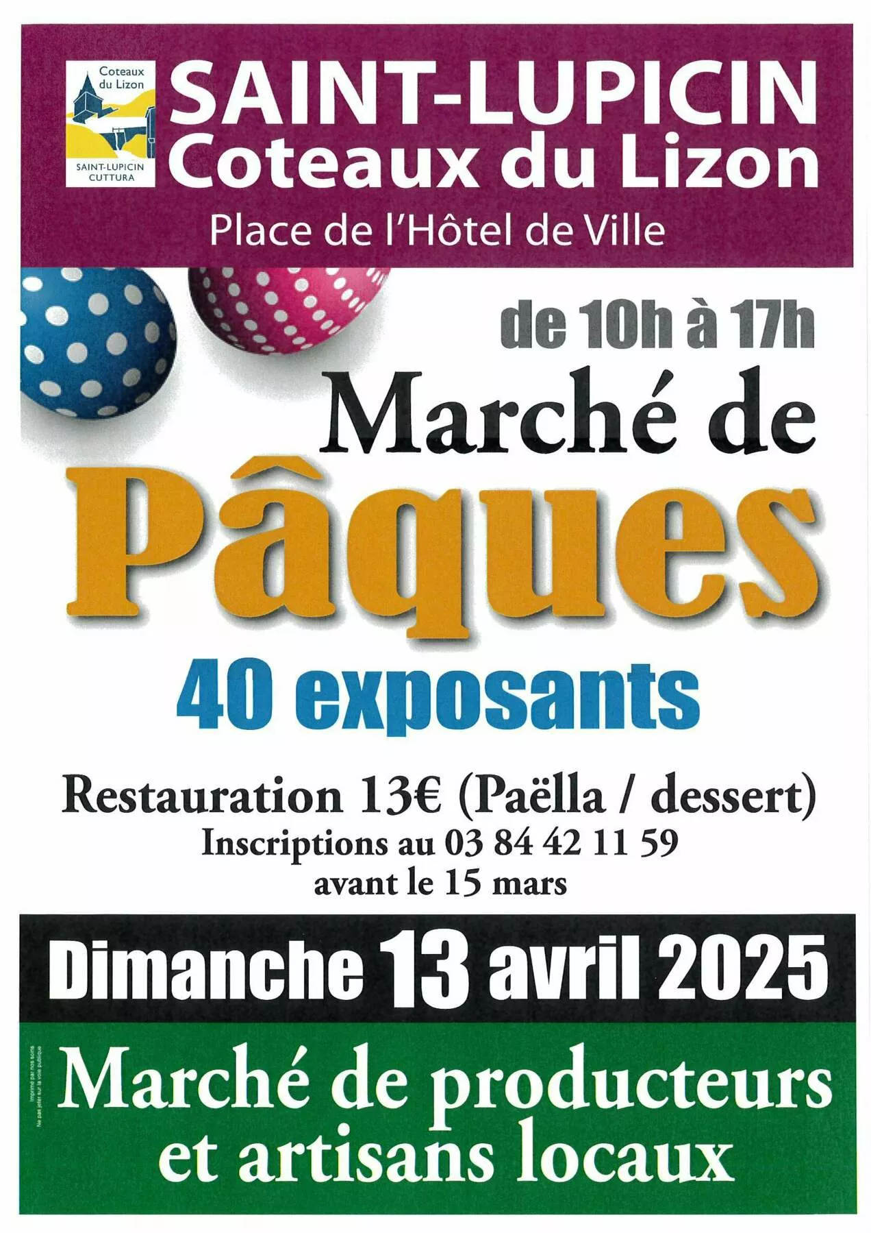 Marché de Pâques 