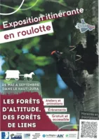 Exposition itinérante en roulotte
