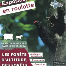 Exposition itinérante en roulotte