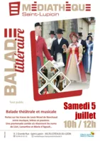 Médiathèque - Balade littéraire